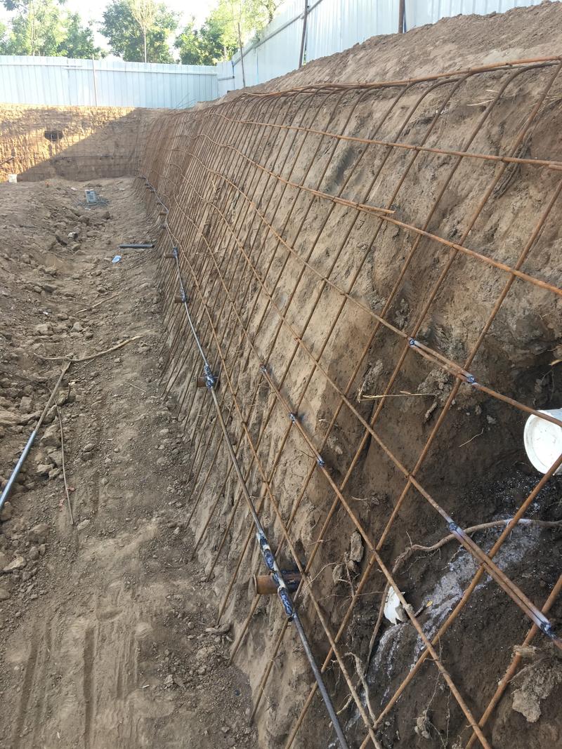 马鞍山当涂县边坡加固